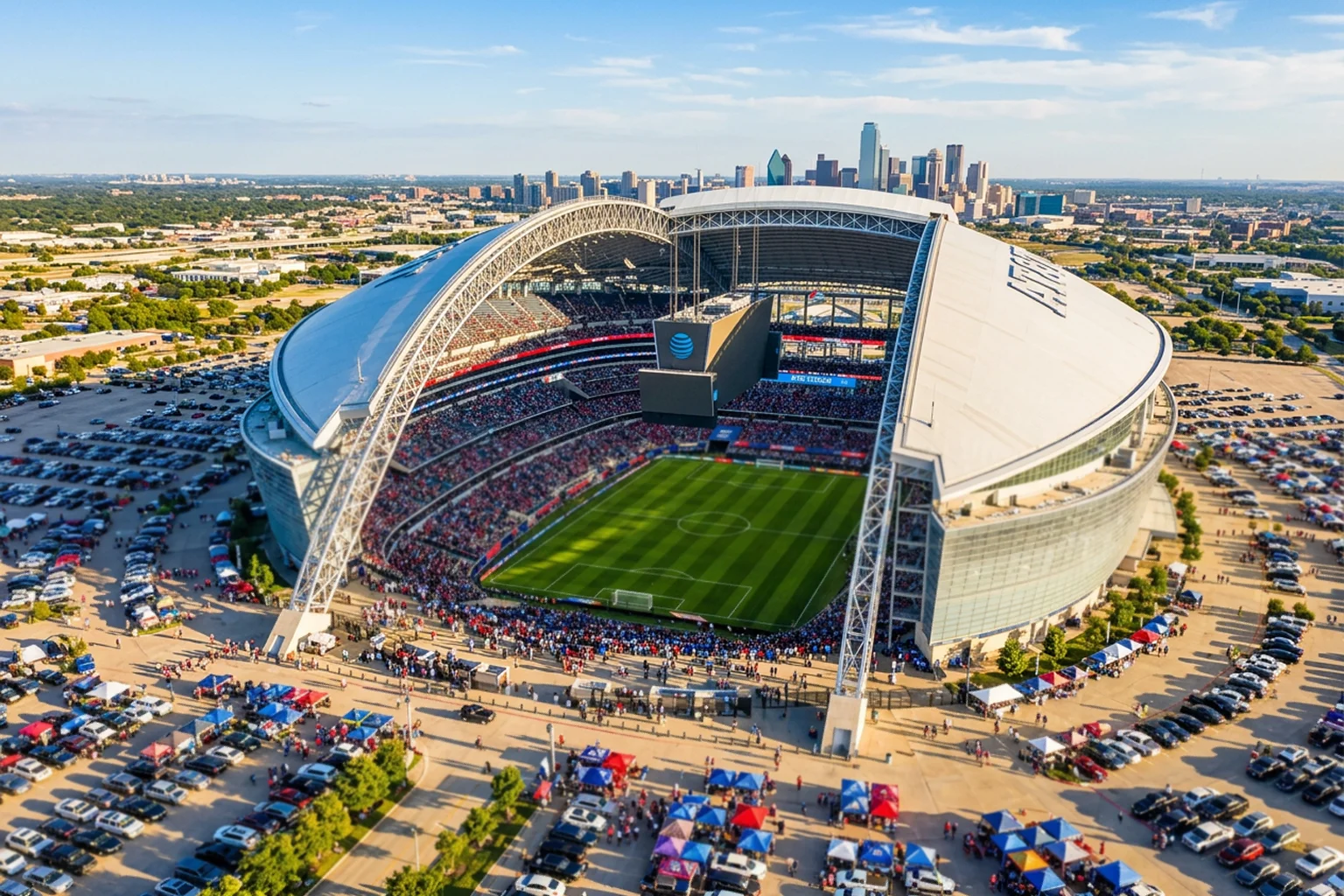 Estadios de fútbol en Estados Unidos, México y Canadá preparados para albergar los partidos del Mundial 2026
